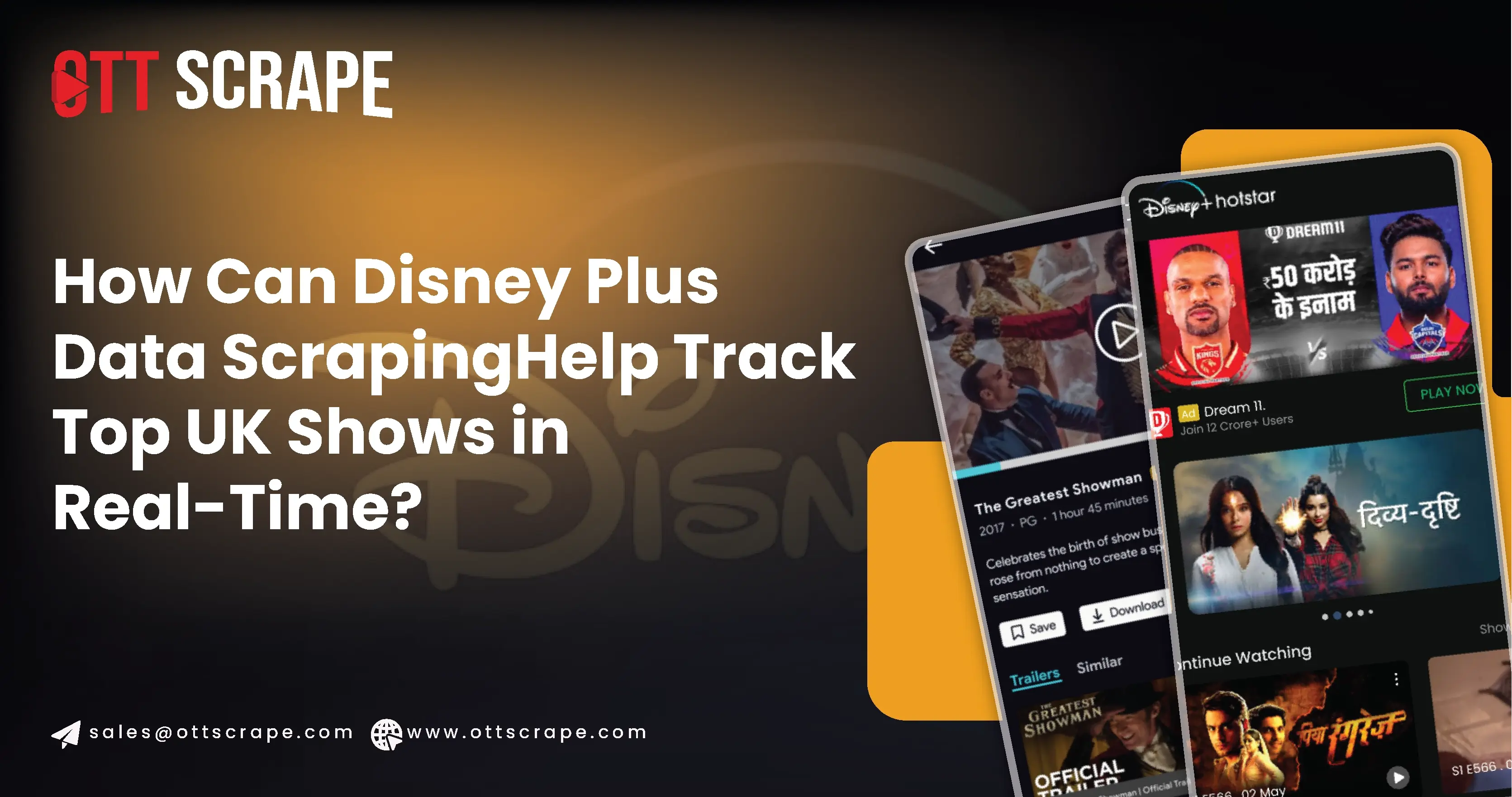 How CanDisney Plus Data ScrapingHelp Track Top UK Shows in Real-Time