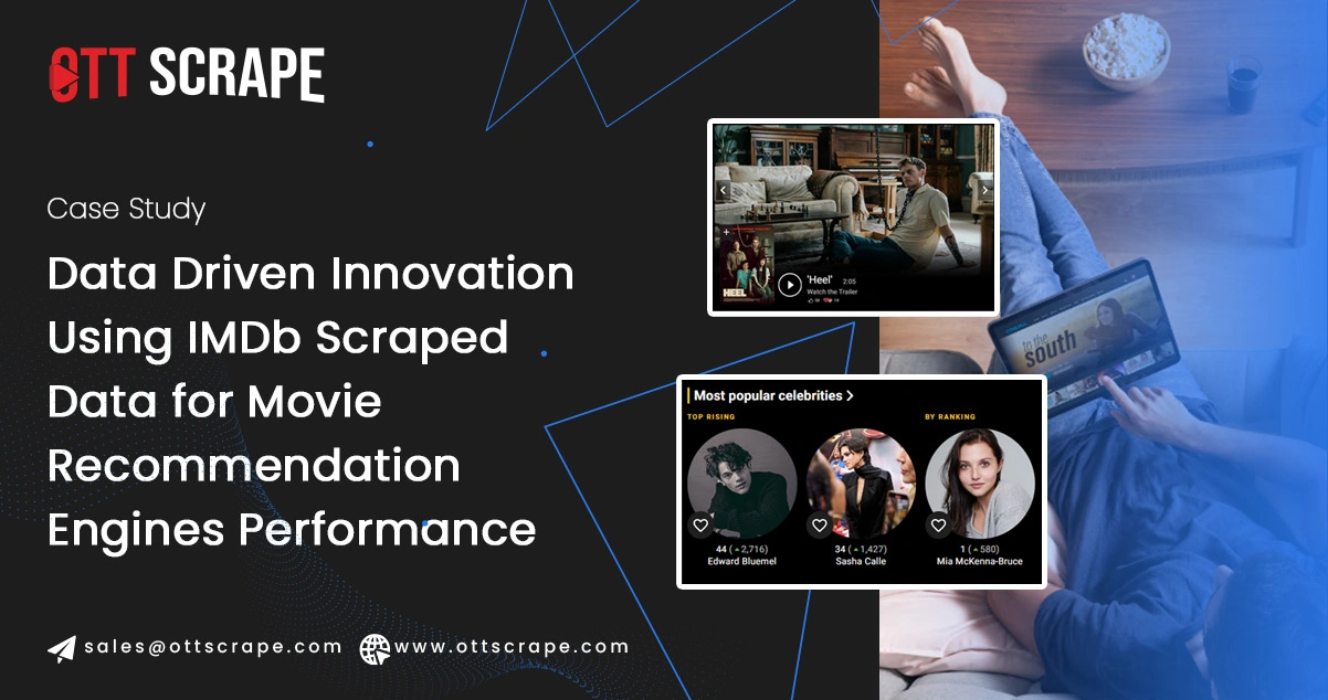 Data Driven Innovation Using IMDb Scraped Data for Movie Recommendation Engines Performance