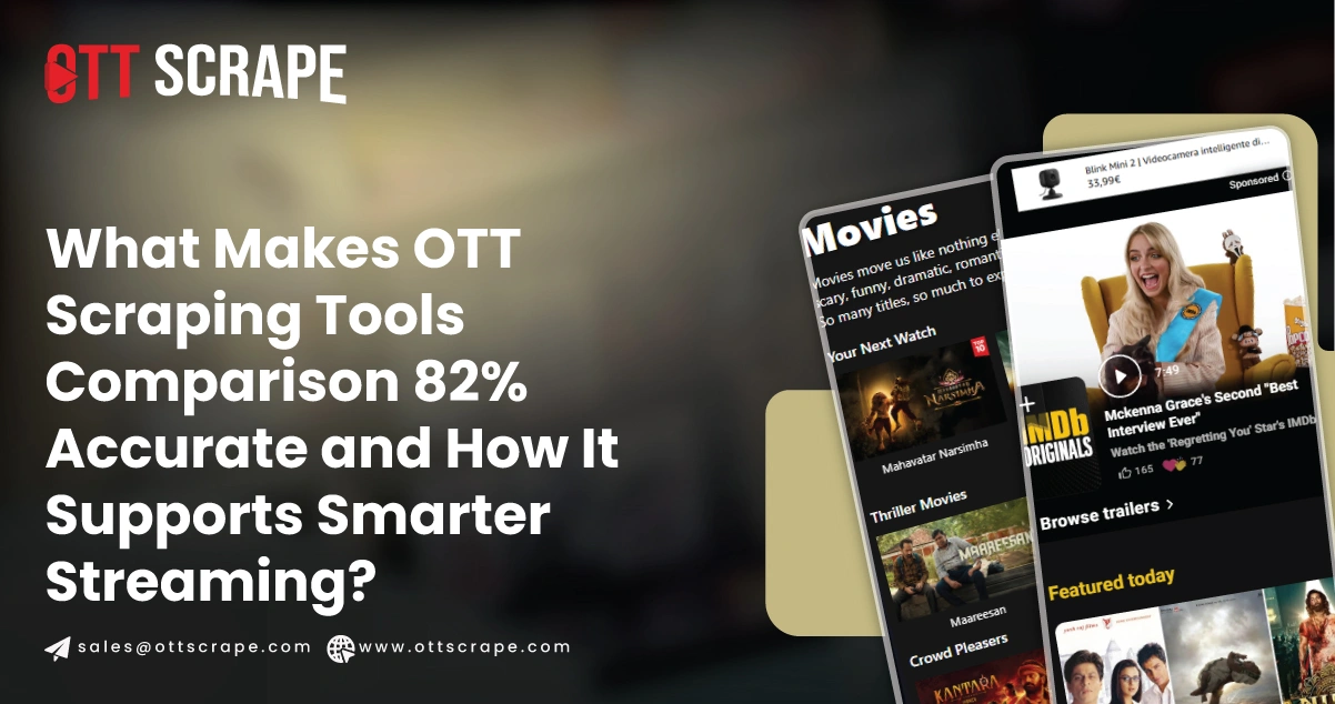 What Makes OTT Scraping Tools Comparison 82% Accurate and How It Supports Smarter Streaming
