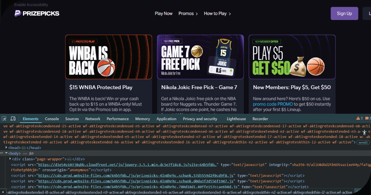 Why-Scrape-PrizePicks-API-Data