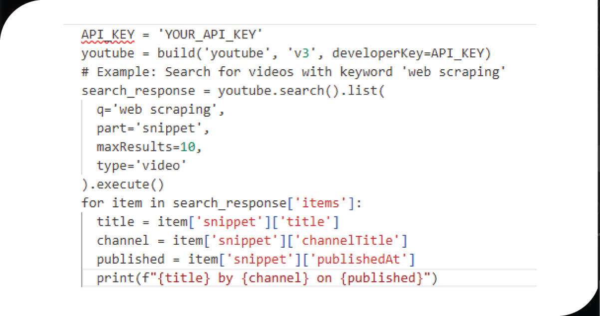 Sample-YouTube-Data-Collection-Workflow-(Python)