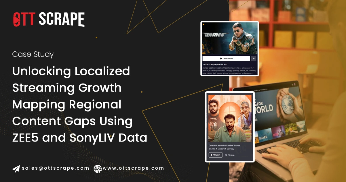 Unlocking Localized Streaming Growth Mapping Regional Content Gaps Using ZEE5 and SonyLIV Data