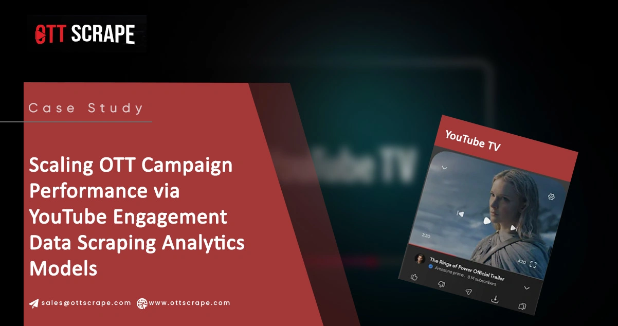 Scaling OTT Campaign Performance via YouTube Engagement Data Scraping Analytics Models